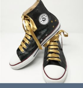 bota black sparckle
