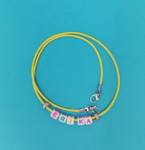 Cordón personalizado para mascarillas