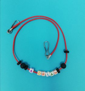 Cordón para mascarillas personalizado