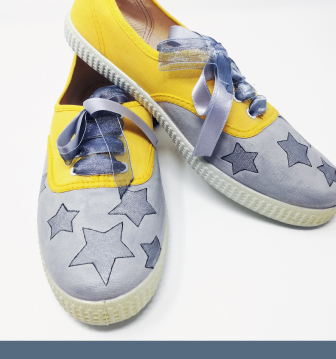 zapatillas personalizadas estrellas adultos