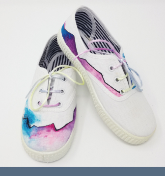 zapatillas personalizadas montañas niños